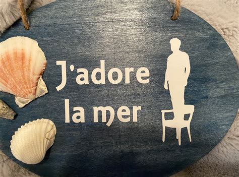 j'adore la mer.